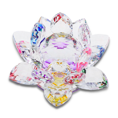 Crystal lotus flower "Feng Shui"