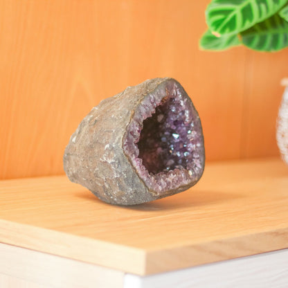 Spherical geode in Amethyst from Uruguay