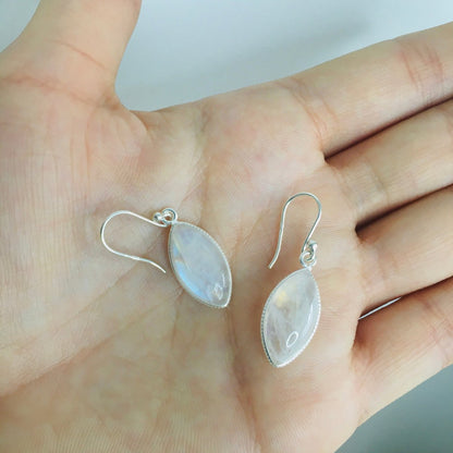 "Creative Harmony" earrings in moonstone and 925 silver