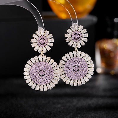 Dazzling Daisy Earrings - Luxury Drop Earrings