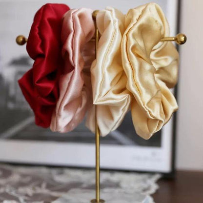 Luxurious 100% Silk Hair Scrunchie - 6cm Wide