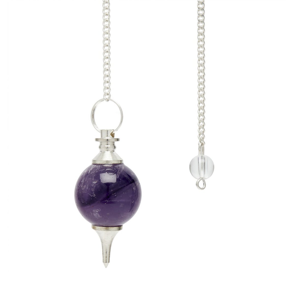 Sephoroton pendulum in semi-precious stone - Amethyst