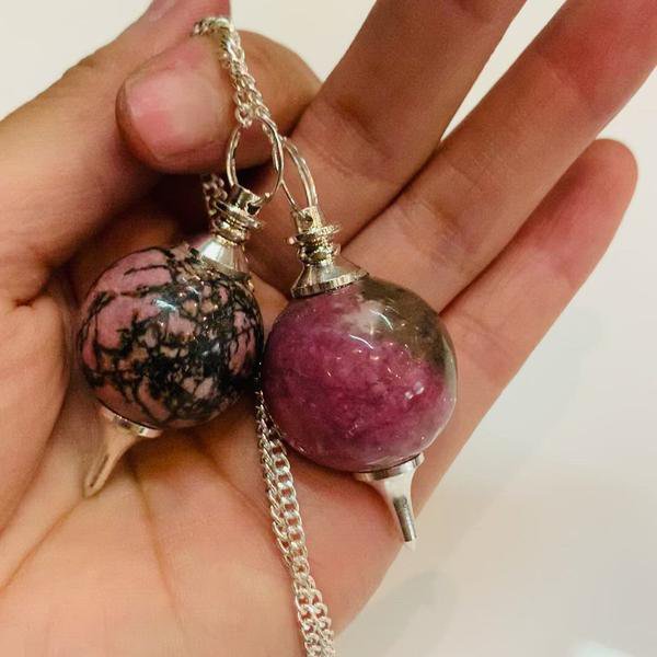 Rhodonite Sephoroton pendulum