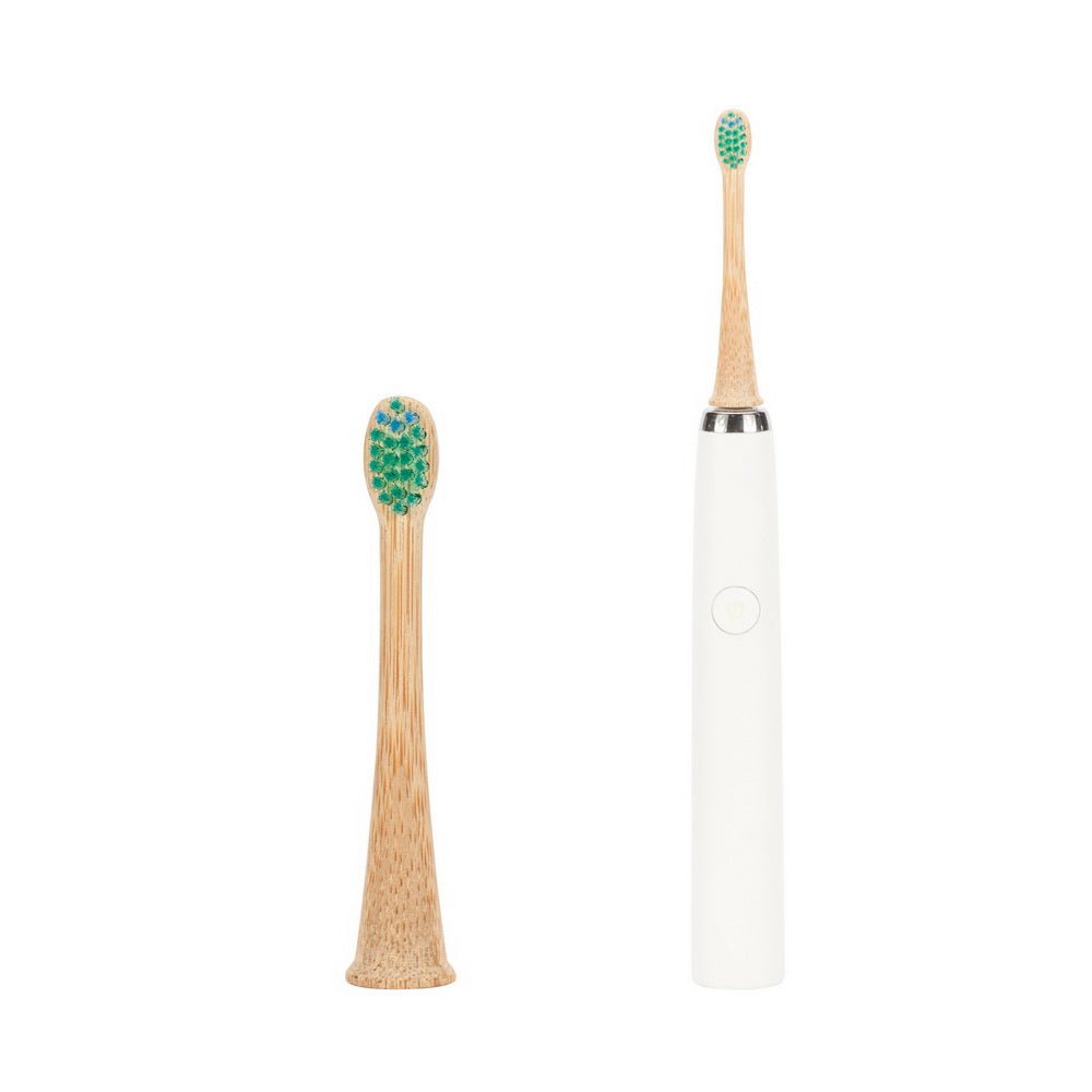 green-goose Sonicare Bamboo Brush Heads Kids - 4 Pieces - Green