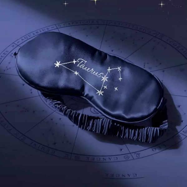 Zodiac Signs 100% Silk Sleep Mask-Oversize