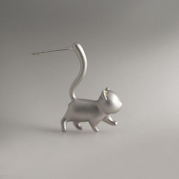 Cute Cat Design Speelse oorbellen