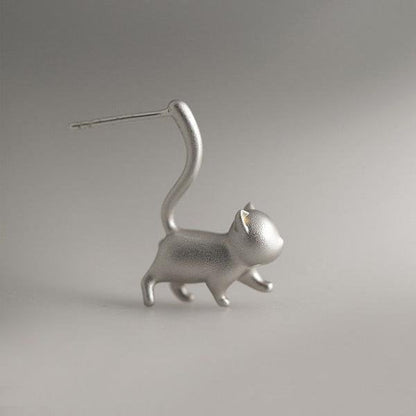 Cute Cat Design Speelse oorbellen