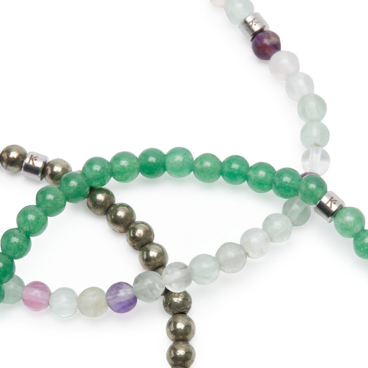 Set of 3 "Abundance" mini bracelets