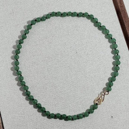 Timeless Green Aventurine Bead Necklace