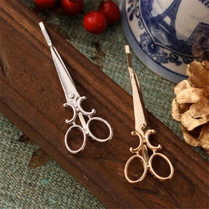 Uniquely designed metal hair clips