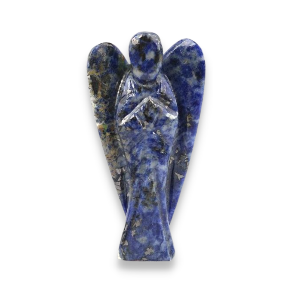 Angel in sodalite