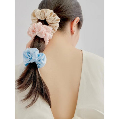 Luxurious 100% Silk Hair Scrunchie - 6cm Wide