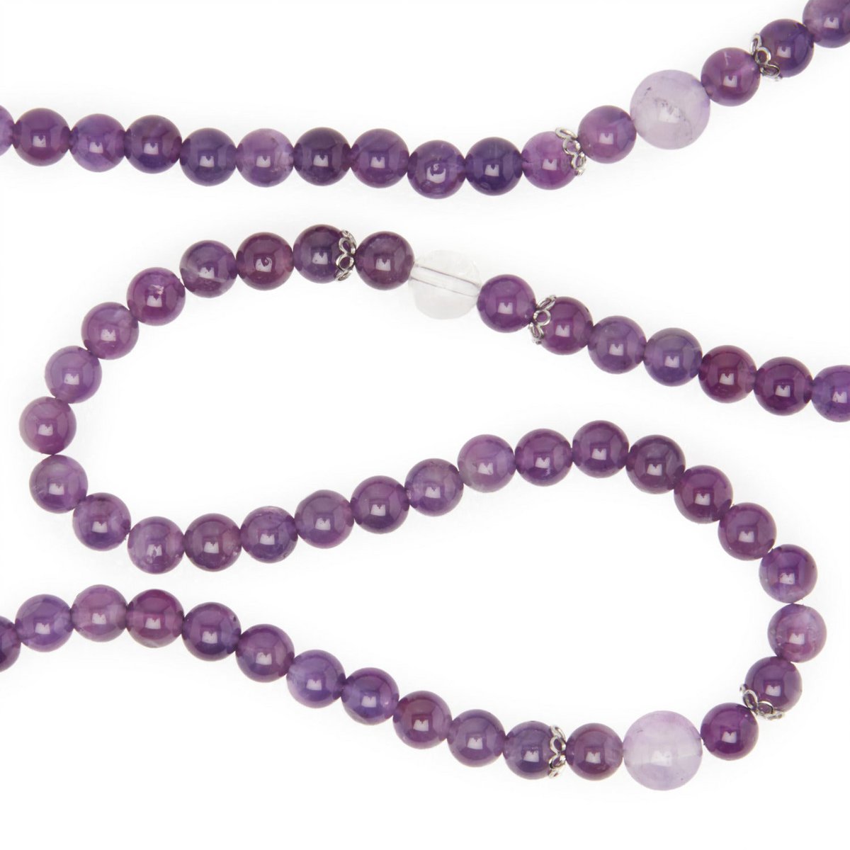 Amethyst Buddhist Mala Bracelet