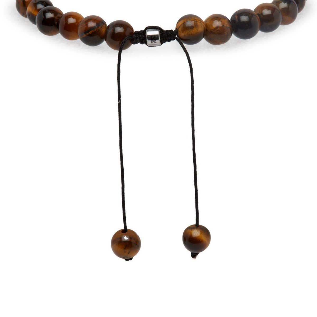 Children's bracelet 7 Chakras "Self-confidence" in Tiger's Eye