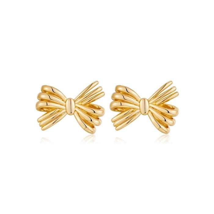 Cute elegant bow tie earrings