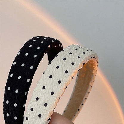 Elegante Polka Dot-hoofdband