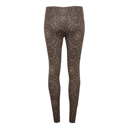 Orient leggings made of organic cotton