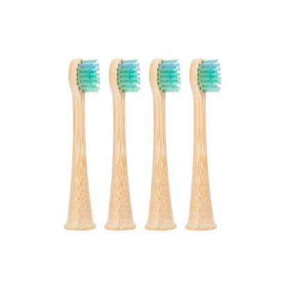 green-goose Sonicare Bamboo Brush Heads Kids - 4 Pieces - Green