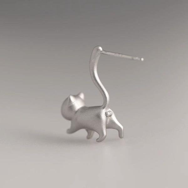 Cute Cat Design Speelse oorbellen