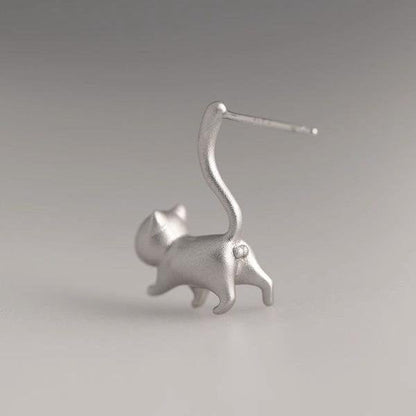 Cute Cat Design Speelse oorbellen