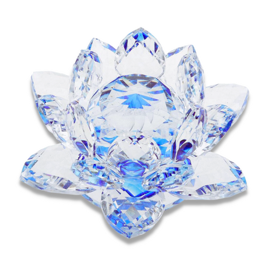 Crystal lotus flower "Feng Shui"