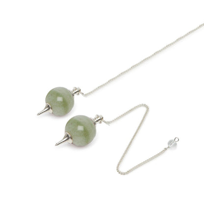 Sephoroton pendulum in green aventurine