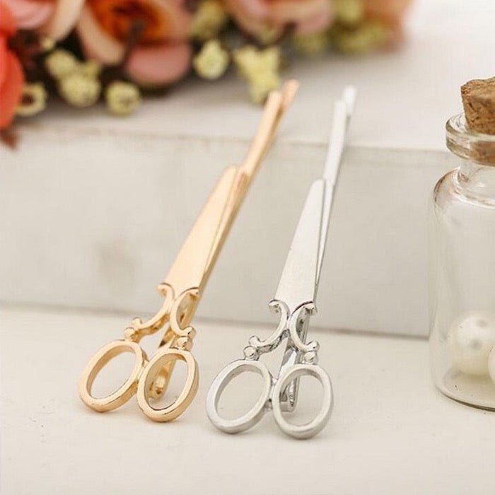 Uniquely designed metal hair clips