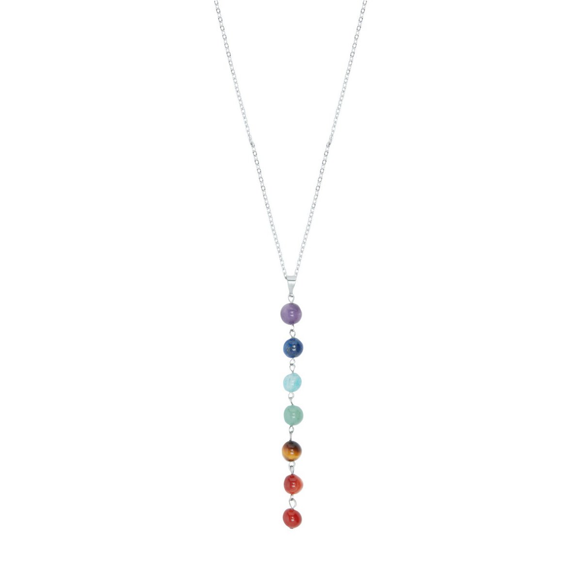 Necklace "Pearls of the 7 Chakras"