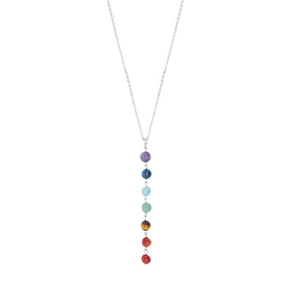 Necklace "Pearls of the 7 Chakras"