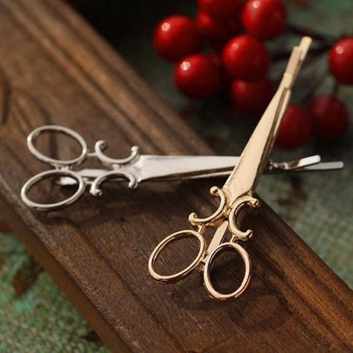 Uniquely designed metal hair clips