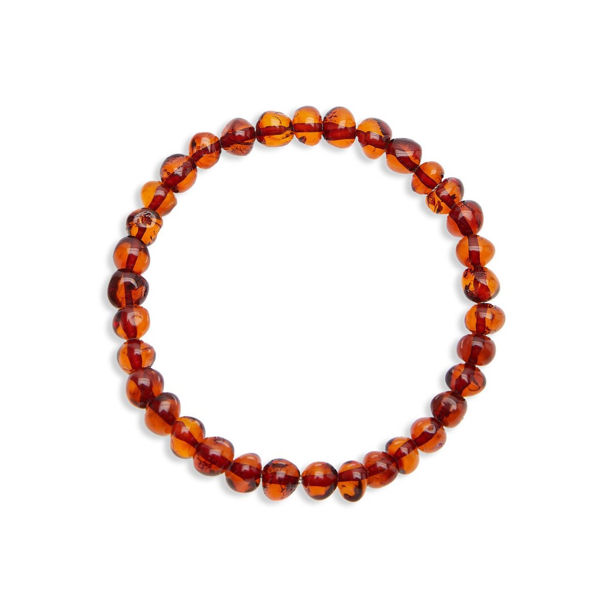 "Levenselixer" Armband in Cognac Amber