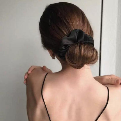 Luxurious 100% Silk Hair Scrunchie - 6cm Wide