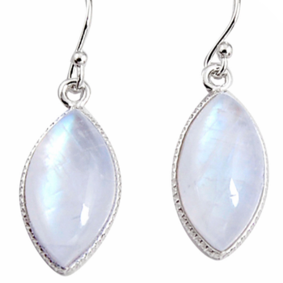 "Creative Harmony" earrings in moonstone and 925 silver