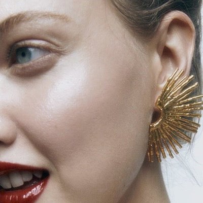 Appollina-thick Sunshine stud earrings