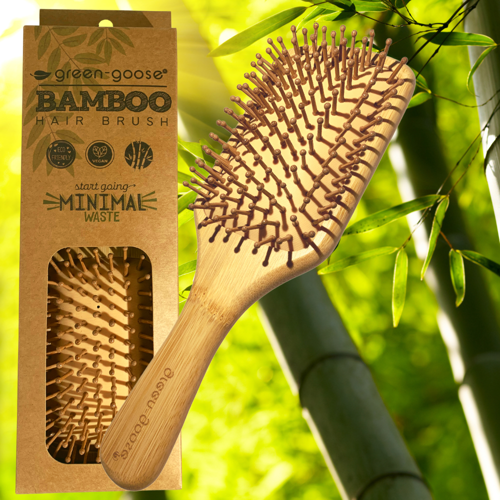 green-goose Bamboo Hairbrush XL