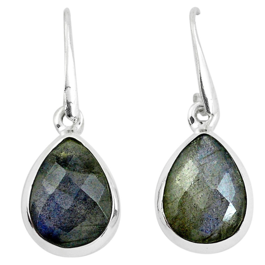 Earrings "Majesty and Intuition" in labradorite