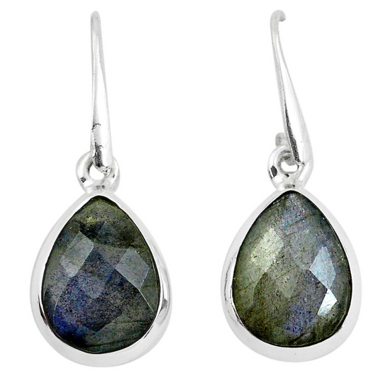 Earrings "Majesty and Intuition" in labradorite