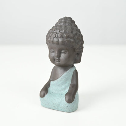 Ceramic statue "Monk of inner peace"