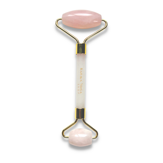 Massage roller - Rose quartz