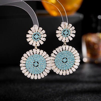 Dazzling Daisy Earrings - Luxury Drop Earrings