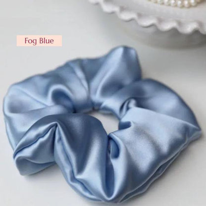 Luxurious 100% Silk Hair Scrunchie - 6cm Wide