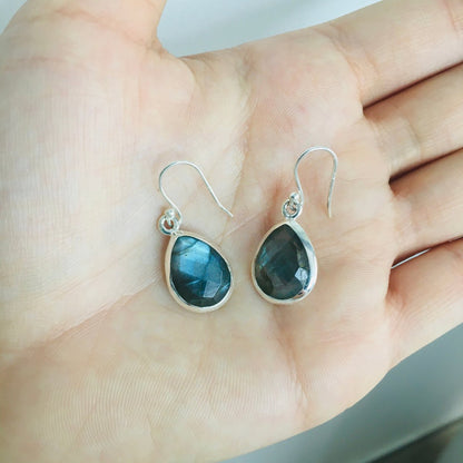 Earrings "Majesty and Intuition" in labradorite