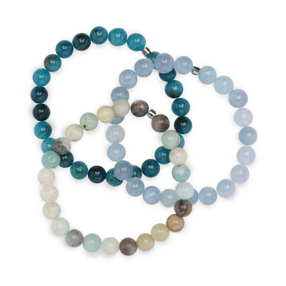 Set of 3 energy bracelets "Communication".