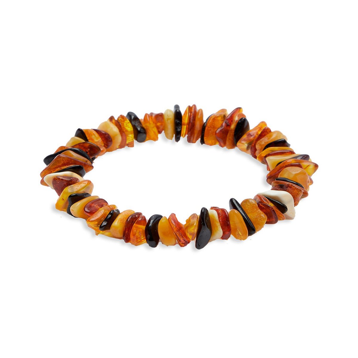 Bracelet "Terrestrial Forces" in Amber of 4 colors