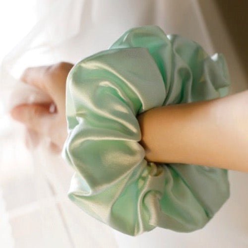 100% Silk Scrunchie Set - 19 momme - A set of 3