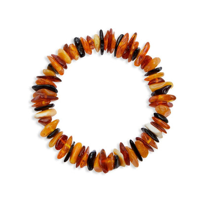 Bracelet "Terrestrial Forces" in Amber of 4 colors