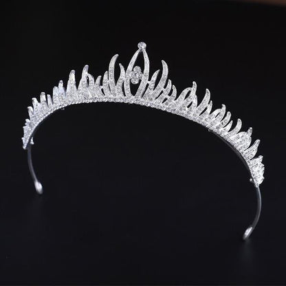 Koningin stijl koninklijke elegantie bruiloft tiara