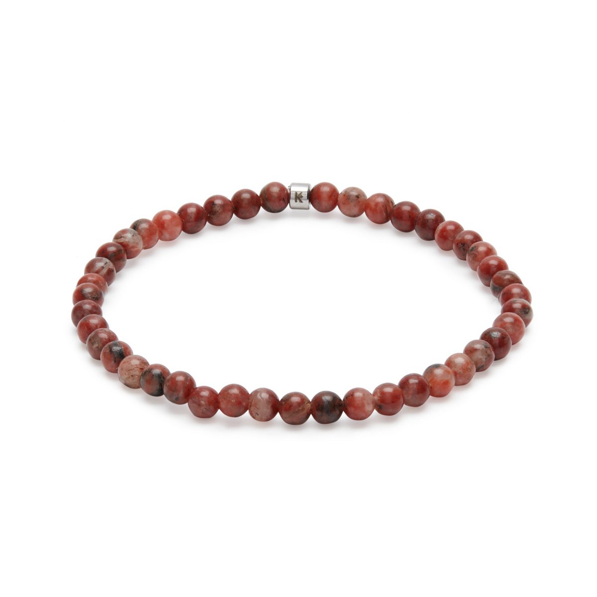 Mini Bracelet "Energy" in Red Jasper