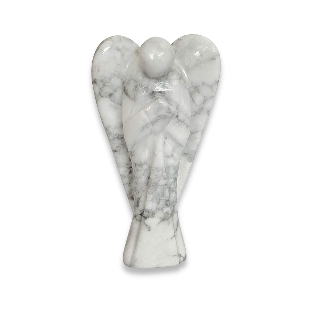 Howlite angel