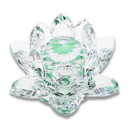 Crystal lotus flower "Feng Shui"